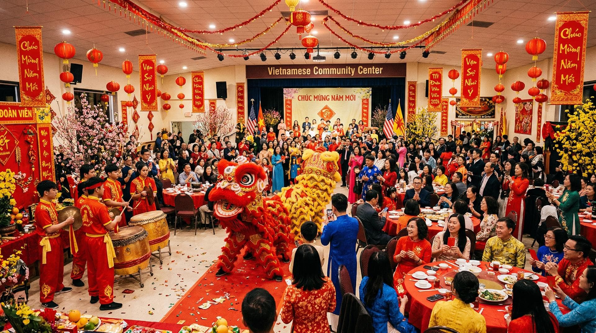 Eden Center — rộn ràng ngày Tết